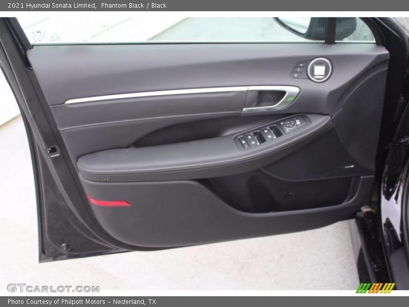Phantom Black / Black 2021 Hyundai Sonata Limited