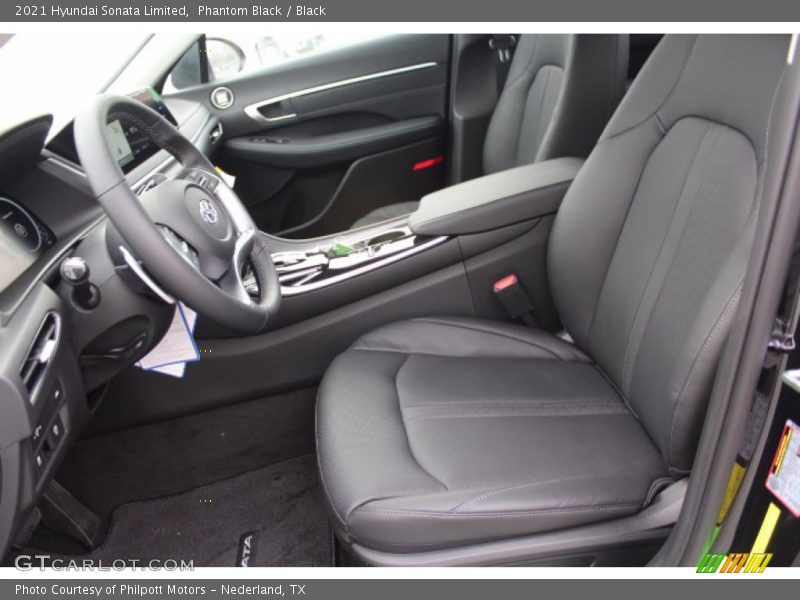 Phantom Black / Black 2021 Hyundai Sonata Limited