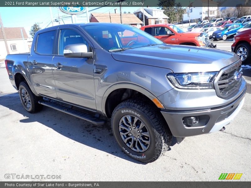 Front 3/4 View of 2021 Ranger Lariat SuperCrew 4x4