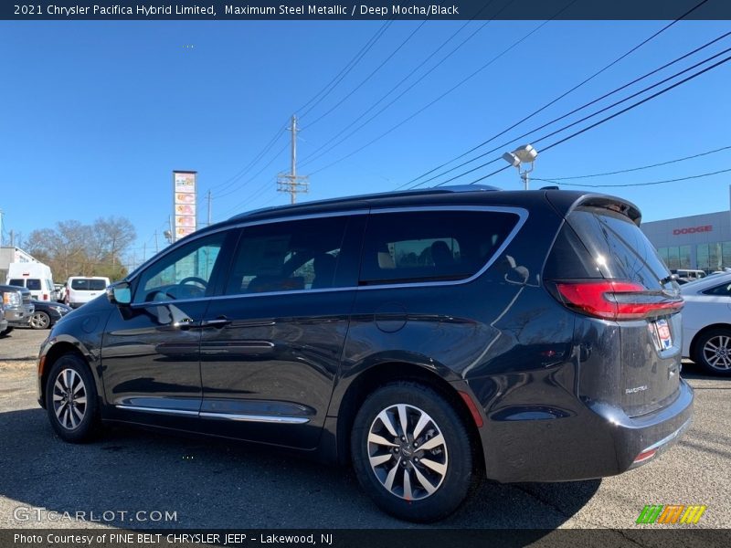 Maximum Steel Metallic / Deep Mocha/Black 2021 Chrysler Pacifica Hybrid Limited