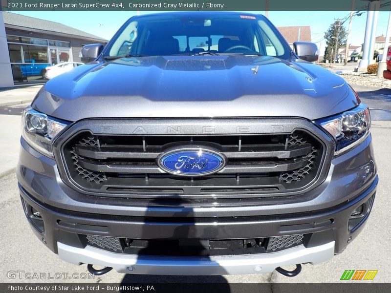 Carbonized Gray Metallic / Ebony 2021 Ford Ranger Lariat SuperCrew 4x4