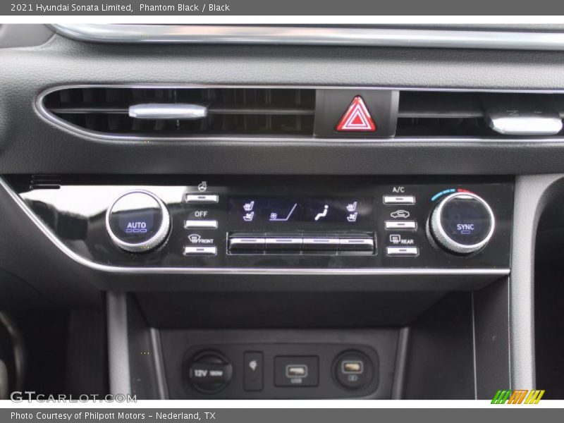 Phantom Black / Black 2021 Hyundai Sonata Limited