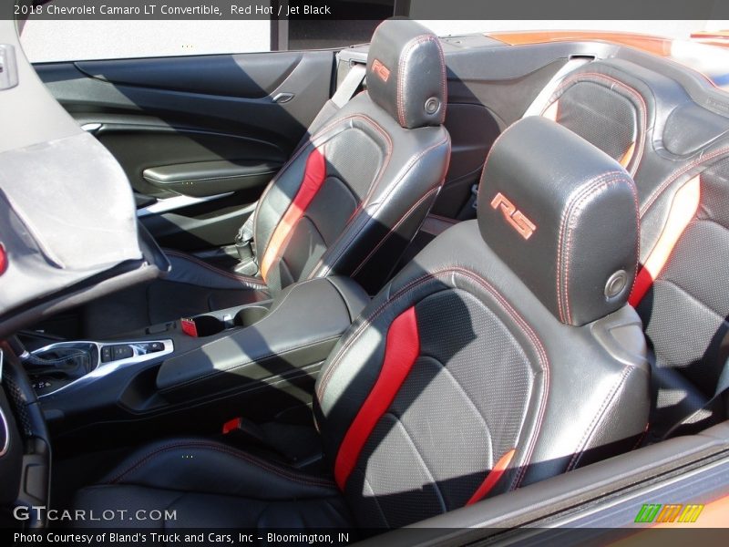 Red Hot / Jet Black 2018 Chevrolet Camaro LT Convertible
