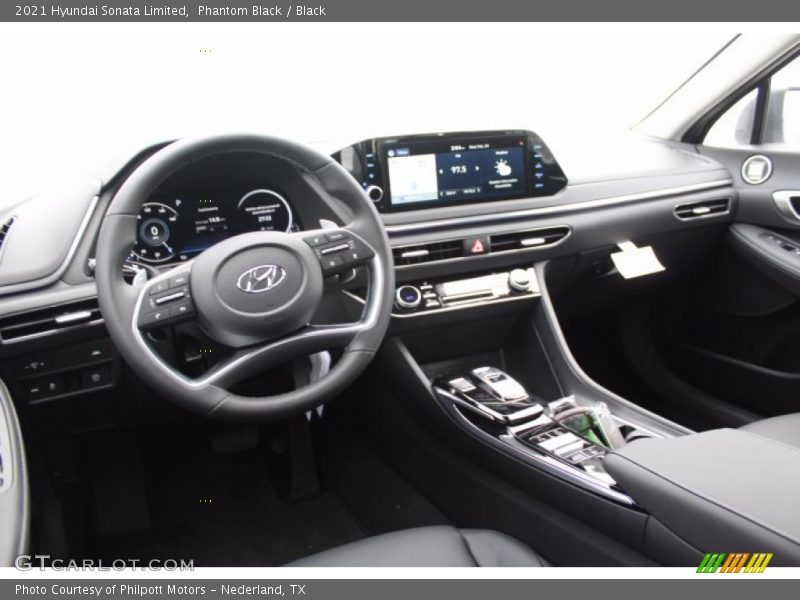 Phantom Black / Black 2021 Hyundai Sonata Limited