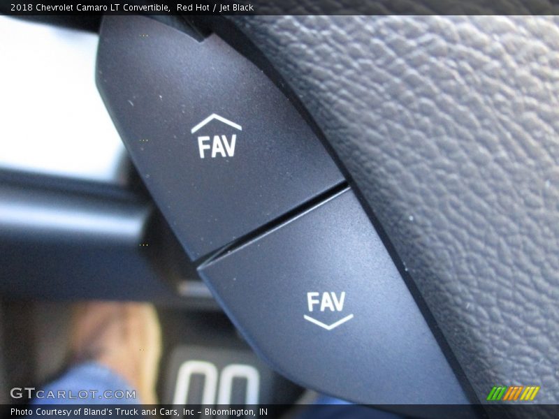 Red Hot / Jet Black 2018 Chevrolet Camaro LT Convertible