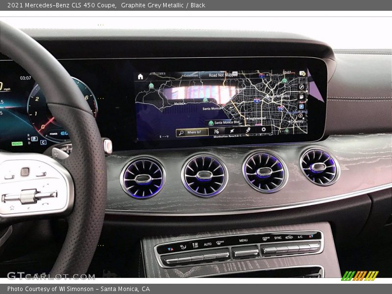 Graphite Grey Metallic / Black 2021 Mercedes-Benz CLS 450 Coupe