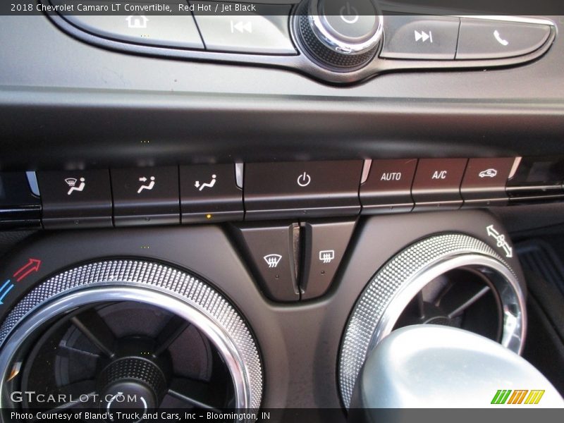 Red Hot / Jet Black 2018 Chevrolet Camaro LT Convertible