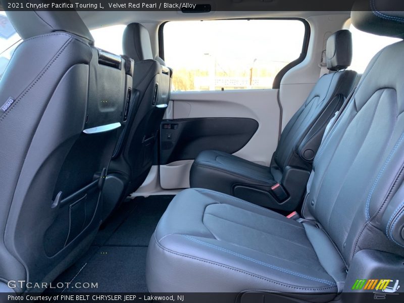 Velvet Red Pearl / Black/Alloy 2021 Chrysler Pacifica Touring L