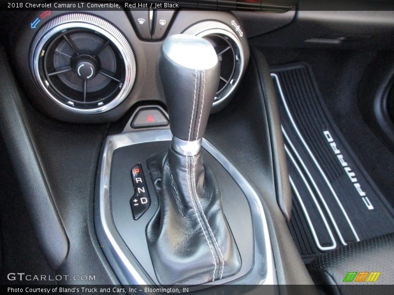 Red Hot / Jet Black 2018 Chevrolet Camaro LT Convertible