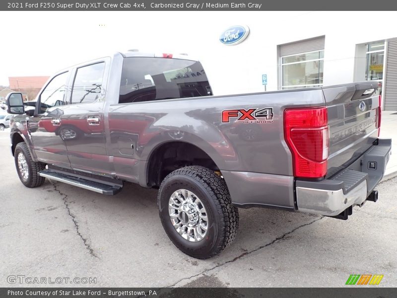 Carbonized Gray / Medium Earth Gray 2021 Ford F250 Super Duty XLT Crew Cab 4x4