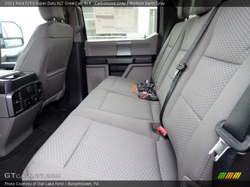Carbonized Gray / Medium Earth Gray 2021 Ford F250 Super Duty XLT Crew Cab 4x4