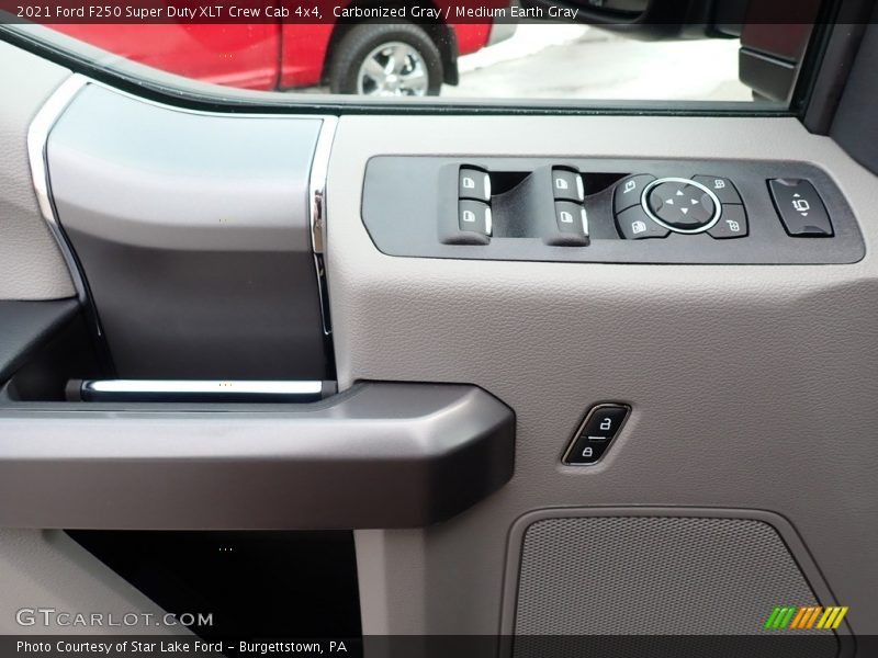 Carbonized Gray / Medium Earth Gray 2021 Ford F250 Super Duty XLT Crew Cab 4x4