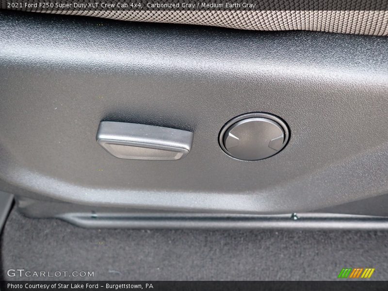 Carbonized Gray / Medium Earth Gray 2021 Ford F250 Super Duty XLT Crew Cab 4x4