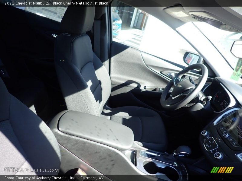 Black Cherry Metallic / Jet Black 2021 Chevrolet Malibu LS