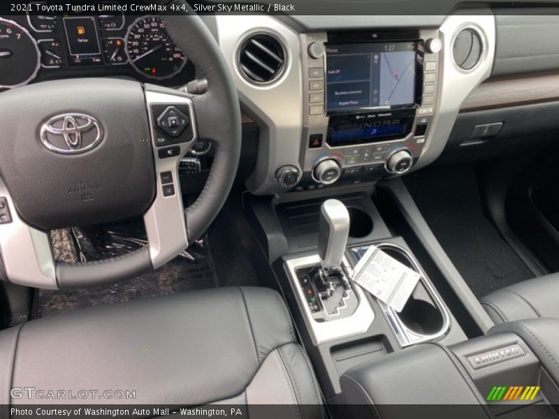 Silver Sky Metallic / Black 2021 Toyota Tundra Limited CrewMax 4x4