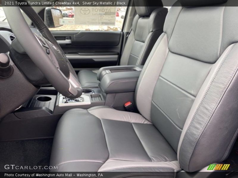 Silver Sky Metallic / Black 2021 Toyota Tundra Limited CrewMax 4x4
