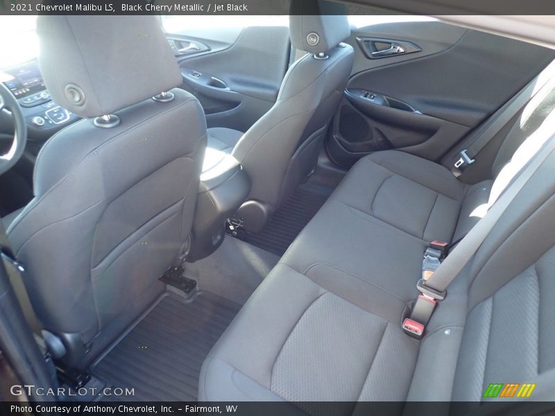 Black Cherry Metallic / Jet Black 2021 Chevrolet Malibu LS