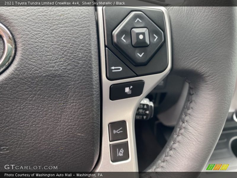 Silver Sky Metallic / Black 2021 Toyota Tundra Limited CrewMax 4x4