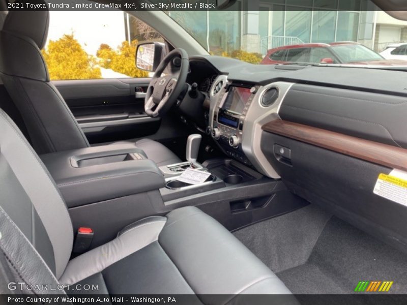 Silver Sky Metallic / Black 2021 Toyota Tundra Limited CrewMax 4x4