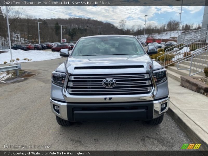 Silver Sky Metallic / Black 2021 Toyota Tundra Limited CrewMax 4x4