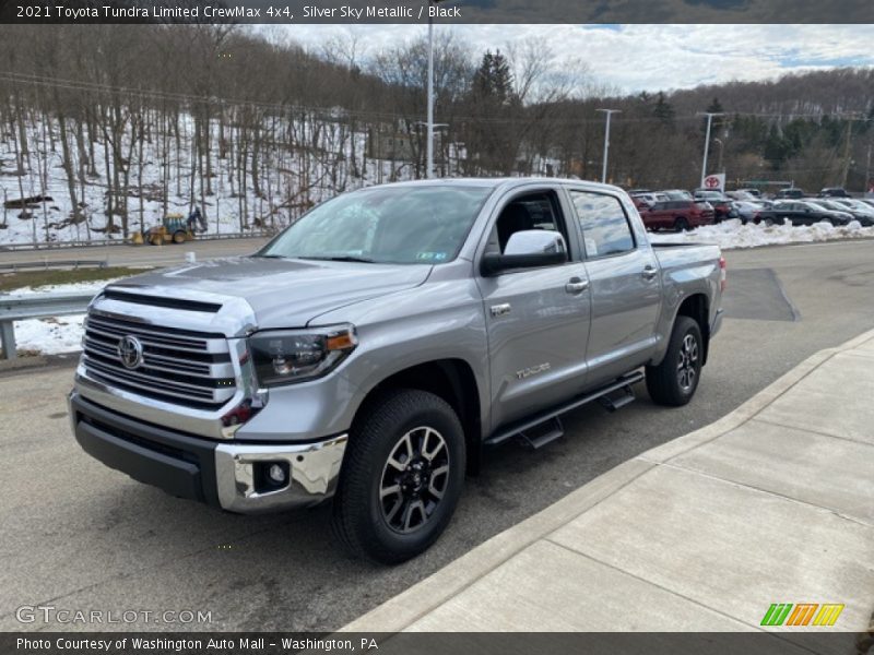 Silver Sky Metallic / Black 2021 Toyota Tundra Limited CrewMax 4x4