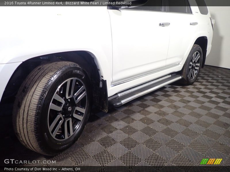 Blizzard White Pearl / Limited Redwood 2016 Toyota 4Runner Limited 4x4