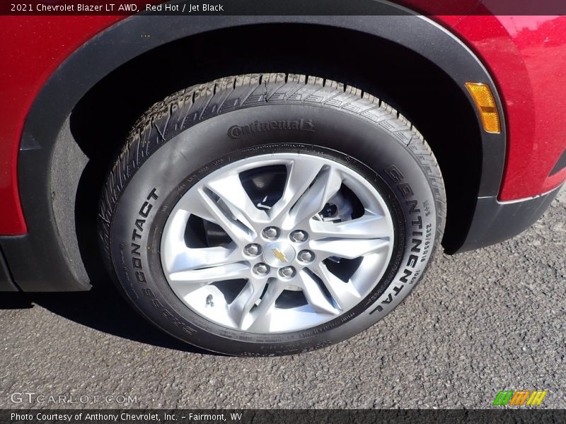 Red Hot / Jet Black 2021 Chevrolet Blazer LT AWD