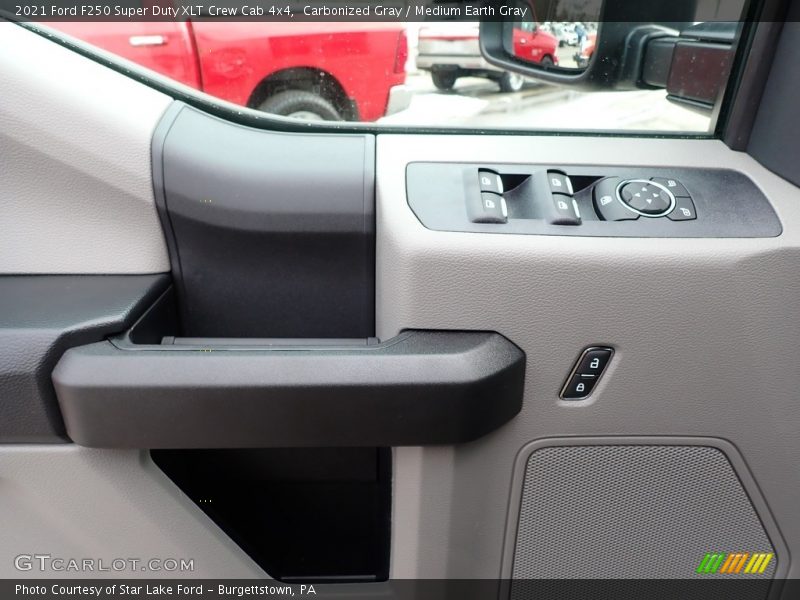Carbonized Gray / Medium Earth Gray 2021 Ford F250 Super Duty XLT Crew Cab 4x4