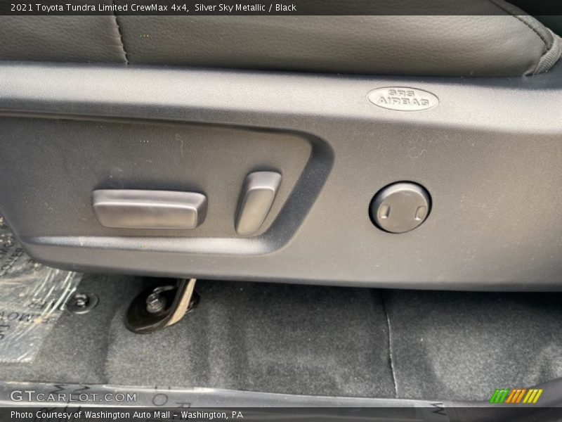 Silver Sky Metallic / Black 2021 Toyota Tundra Limited CrewMax 4x4