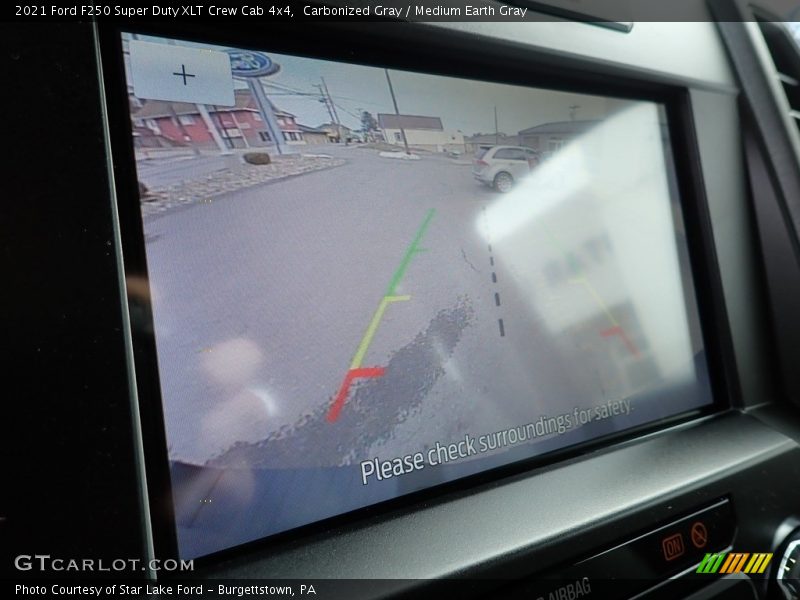Carbonized Gray / Medium Earth Gray 2021 Ford F250 Super Duty XLT Crew Cab 4x4