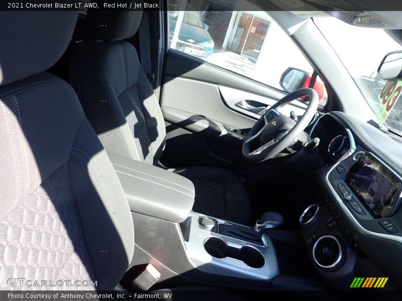 Red Hot / Jet Black 2021 Chevrolet Blazer LT AWD