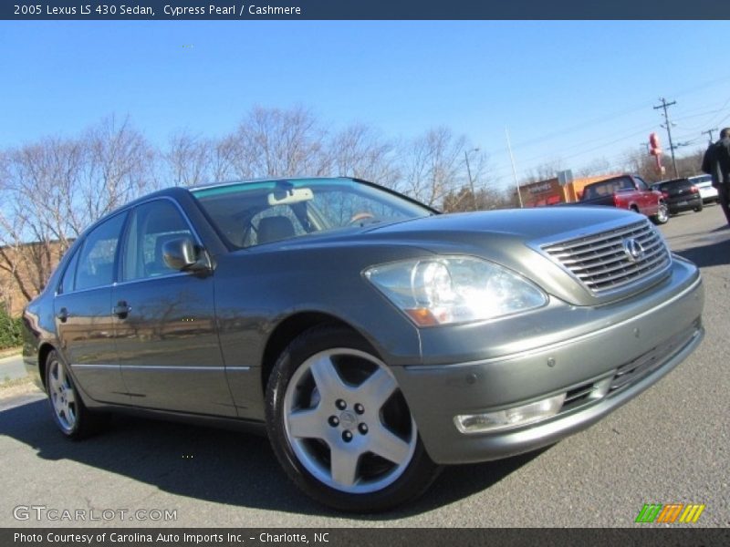 Cypress Pearl / Cashmere 2005 Lexus LS 430 Sedan