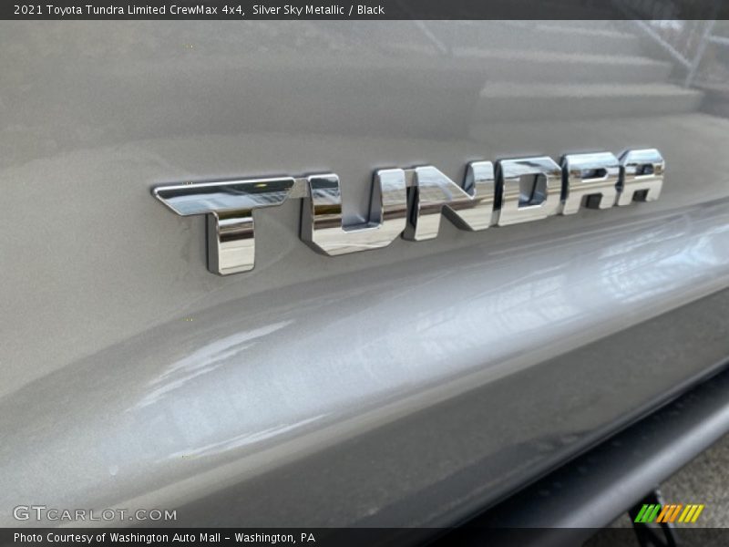 Silver Sky Metallic / Black 2021 Toyota Tundra Limited CrewMax 4x4