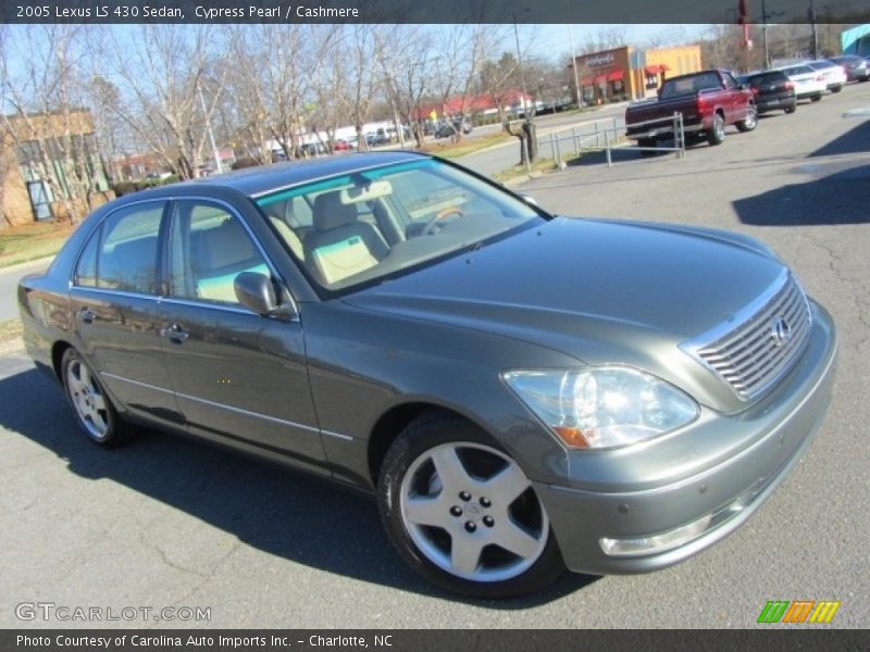 Cypress Pearl / Cashmere 2005 Lexus LS 430 Sedan