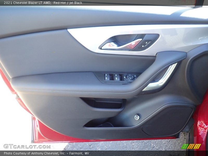 Red Hot / Jet Black 2021 Chevrolet Blazer LT AWD