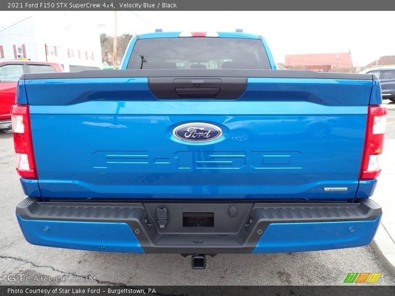 Velocity Blue / Black 2021 Ford F150 STX SuperCrew 4x4