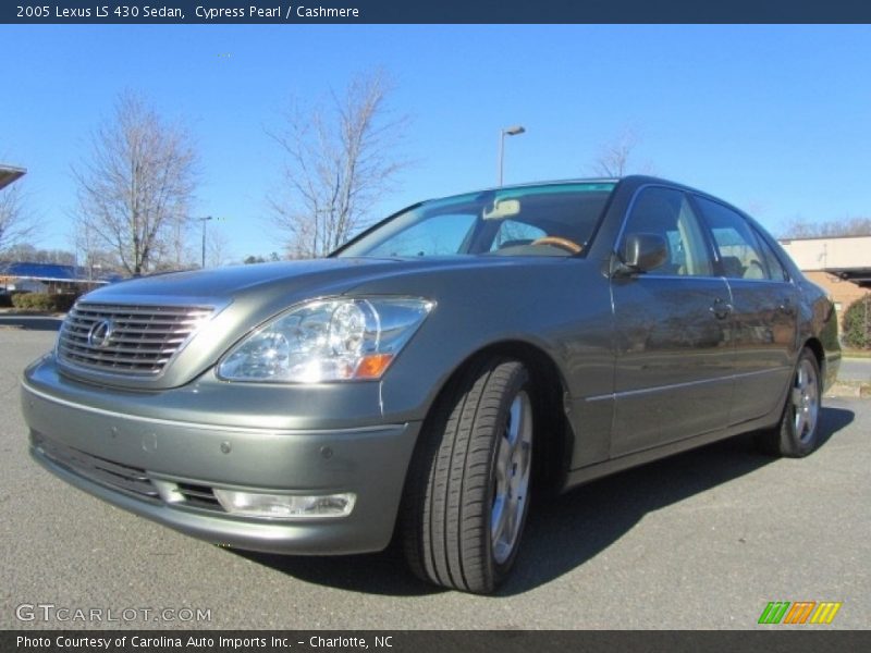 Cypress Pearl / Cashmere 2005 Lexus LS 430 Sedan