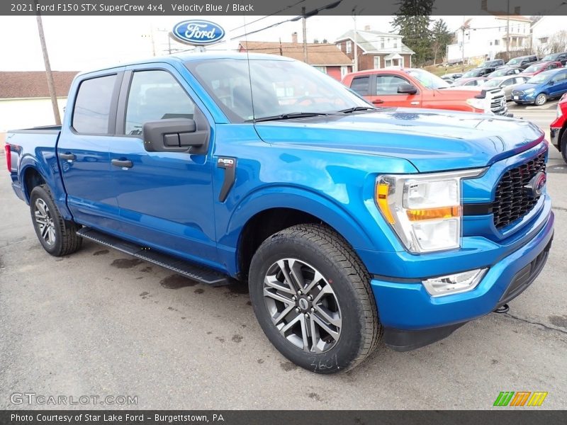 Front 3/4 View of 2021 F150 STX SuperCrew 4x4