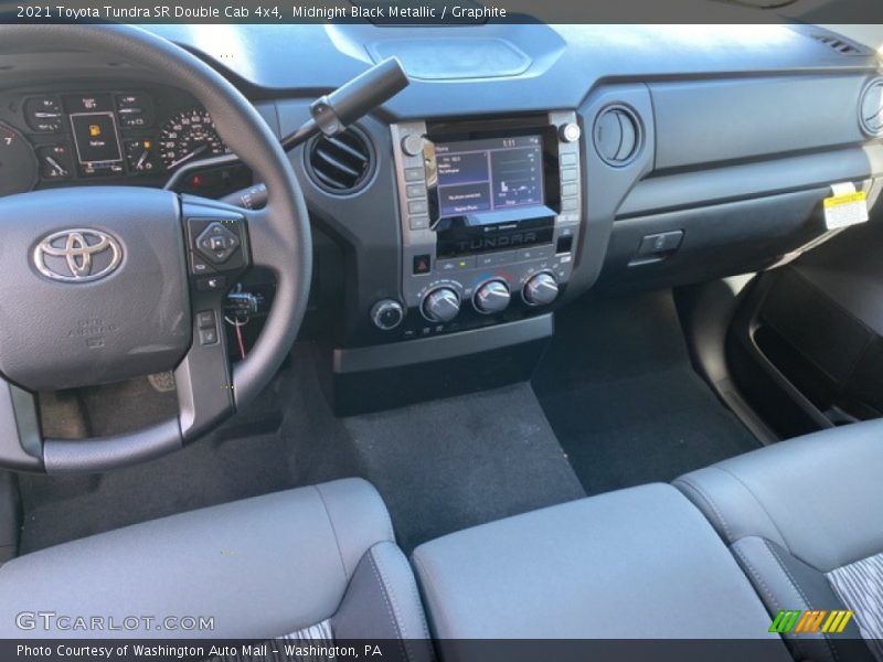 Midnight Black Metallic / Graphite 2021 Toyota Tundra SR Double Cab 4x4