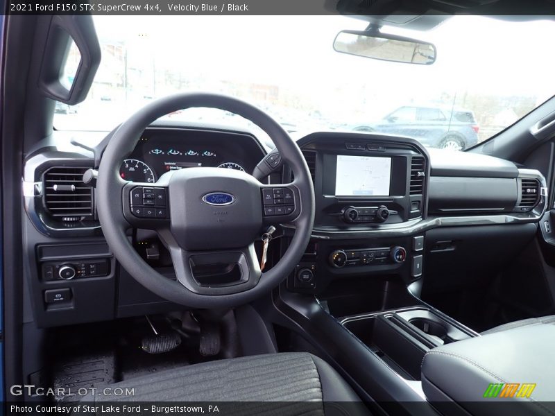 Dashboard of 2021 F150 STX SuperCrew 4x4
