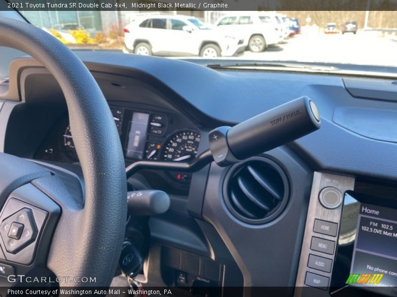 Midnight Black Metallic / Graphite 2021 Toyota Tundra SR Double Cab 4x4