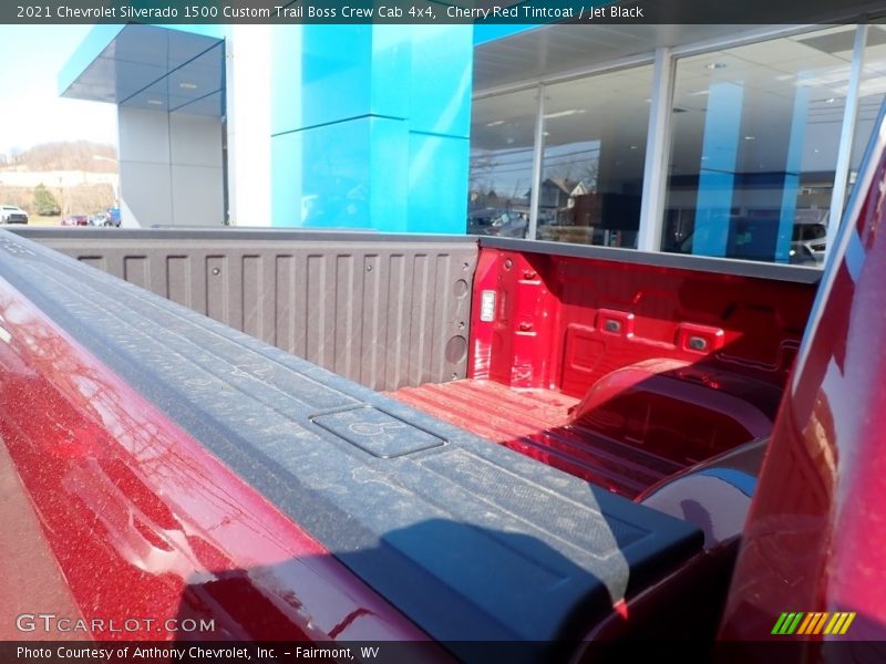 Cherry Red Tintcoat / Jet Black 2021 Chevrolet Silverado 1500 Custom Trail Boss Crew Cab 4x4