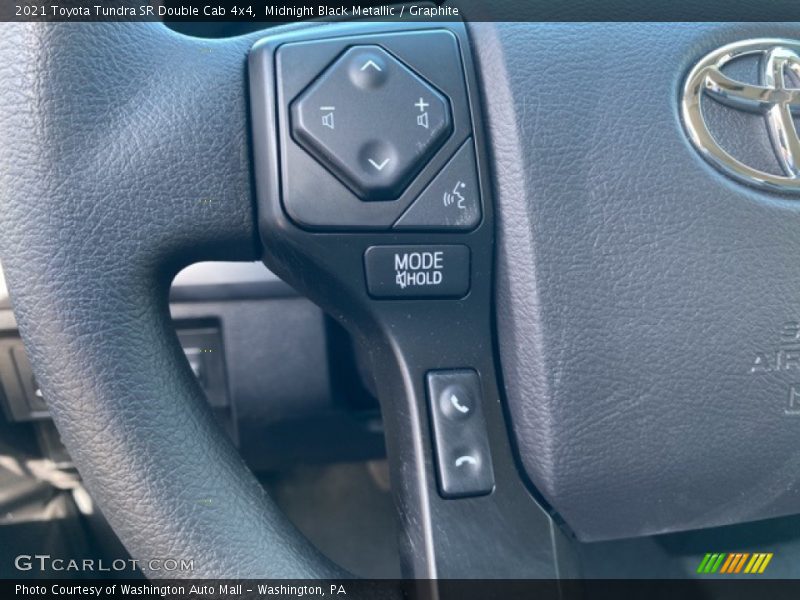 Midnight Black Metallic / Graphite 2021 Toyota Tundra SR Double Cab 4x4