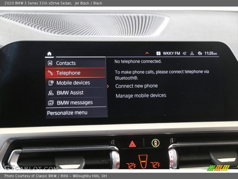 Jet Black / Black 2020 BMW 3 Series 330i xDrive Sedan