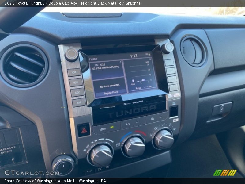 Midnight Black Metallic / Graphite 2021 Toyota Tundra SR Double Cab 4x4