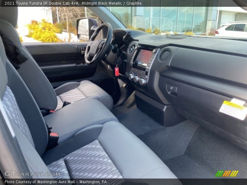 Midnight Black Metallic / Graphite 2021 Toyota Tundra SR Double Cab 4x4