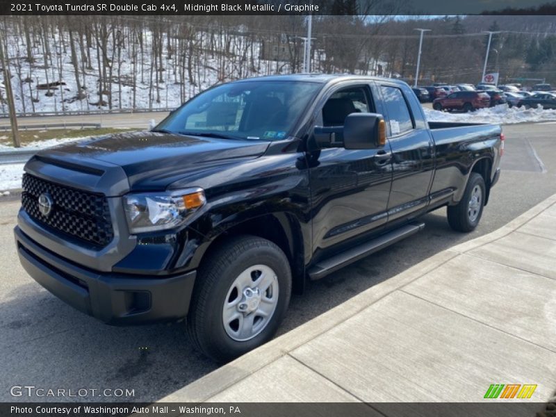 Midnight Black Metallic / Graphite 2021 Toyota Tundra SR Double Cab 4x4