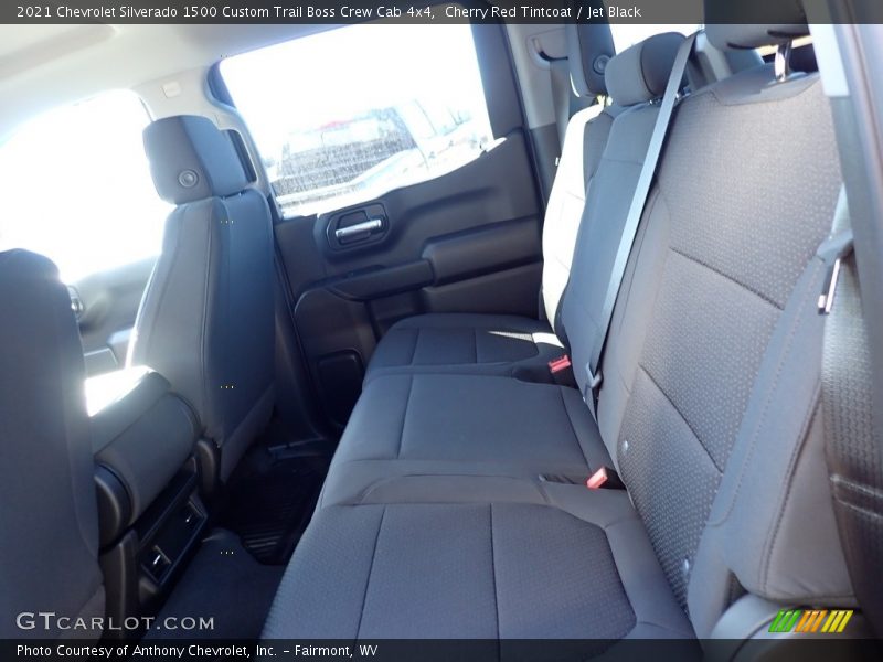 Cherry Red Tintcoat / Jet Black 2021 Chevrolet Silverado 1500 Custom Trail Boss Crew Cab 4x4