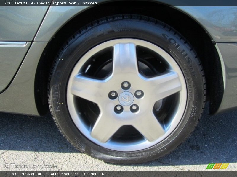 Cypress Pearl / Cashmere 2005 Lexus LS 430 Sedan