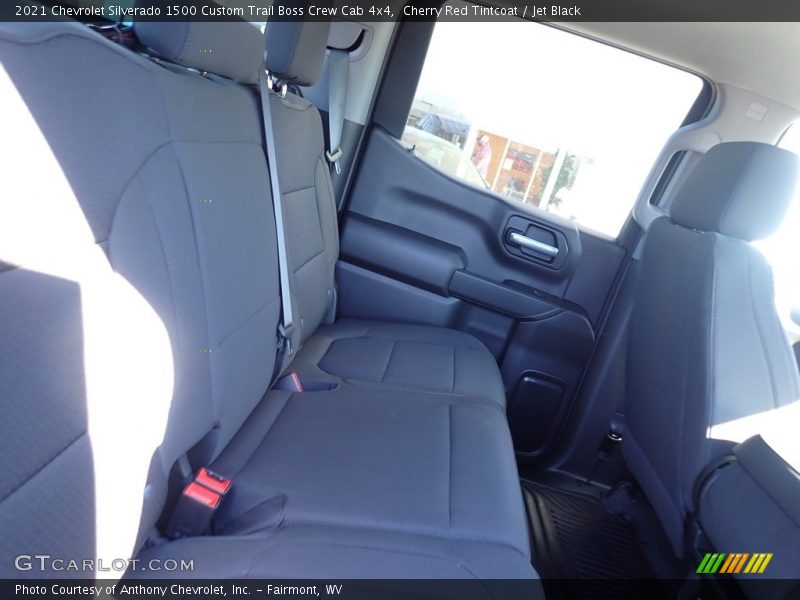 Cherry Red Tintcoat / Jet Black 2021 Chevrolet Silverado 1500 Custom Trail Boss Crew Cab 4x4